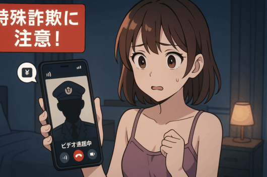 警察官を名乗る特殊詐欺 わいせつ行為要求の新手口に注意を
