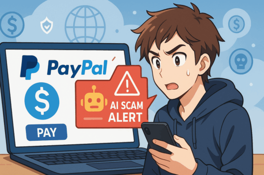 PayPal、生成AIを使った新しい詐欺警告システムを導入
