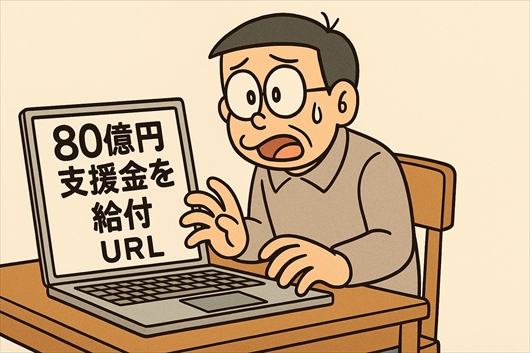 「支援金の給付」かたる詐欺に注意を 消費者庁