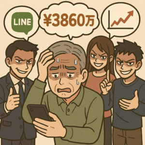「貯金がつきたなら借りてでも振り込んで」SNS投資詐欺で75歳男性が3860万円だましとられる