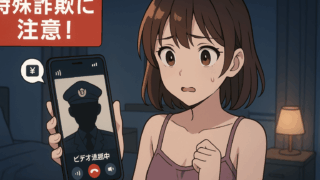警察官を名乗る特殊詐欺 わいせつ行為要求の新手口に注意を