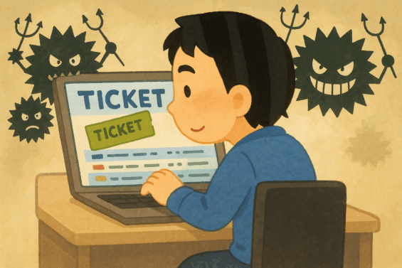 連休前後は罠がいっぱい！ チケット詐欺、ライブ配信で個人情報窃取、マイル未加算メール