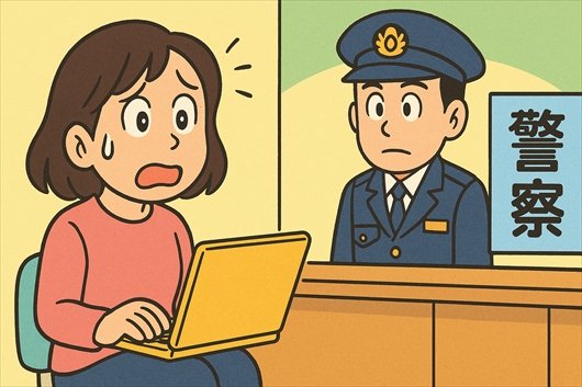 ネットで1万2千円の詐欺に遭った主婦!? 警察に被害届を出すも返金なし&詐欺サイトの共通点を語る