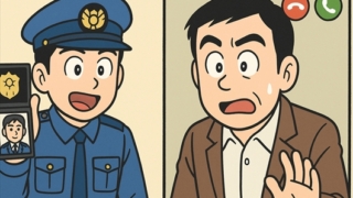 “ニセ警察官”詐欺電話したら… 出たのは“本物の警察官”