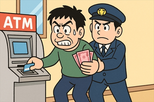 他人のカードで現金引き出す 詐欺グループの“受け子”“出し子”か 39歳男を逮捕