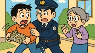オレオレ詐欺未遂容疑 受け子の中学生を逮捕 70代女性宅に100万円を受け取り行くも嘘がばれ…