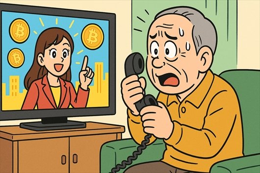 暗号資産のTVCMが招く高齢者詐欺の危機