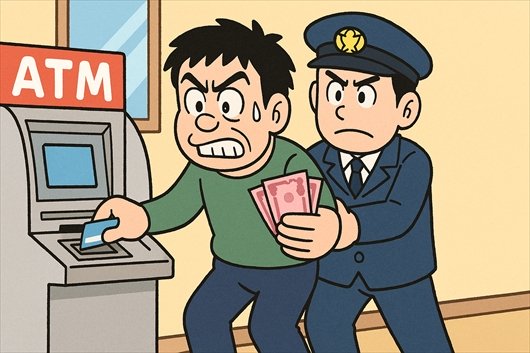 他人のカードで現金引き出す 詐欺グループの“受け子”“出し子”か 39歳男を逮捕