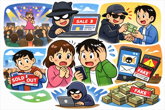 年末は“電子チケット詐欺”横行、購入時にハマりがちな「落とし穴」とは？ 専門家が教える5つの巧妙な手口＆対策