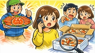 年末年始は急増する“カニカニ詐欺”にご用心「ぎっしりつまったお得なカニ」届いたら中身がスカスカ…