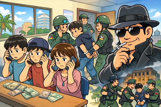 拘束された多数の日本人“かけ子”なぜ海外に？ 日本も狙う海外の詐欺拠点 摘発相次ぐ、「送り出し」で暗躍する組織とは