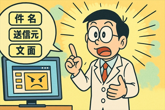 詐欺メール、4人に1人がクリック 見分けるポイントは「件名」「送信元」「文面」