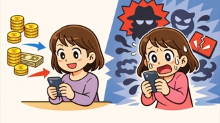 動画送信の副業名目で詐欺被害