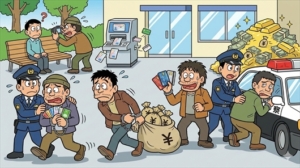 詐欺などの疑いで男4人逮捕 偽造マイナカード使い銀行口座開設か 被害“6億円相当”