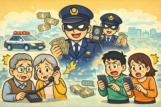 被害者、高齢者と30代以下の若い層が拮抗…過去最悪・特殊詐欺