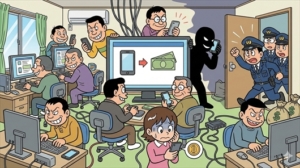 リスティング広告悪用か「副業始めるには費用」詐欺容疑で9人逮捕