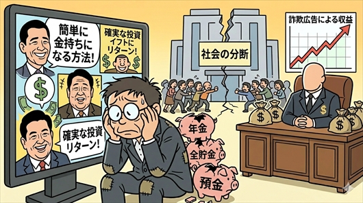 あの詐欺広告、なぜ消えない? SNSにまん延するゆがんだビジネスの真実