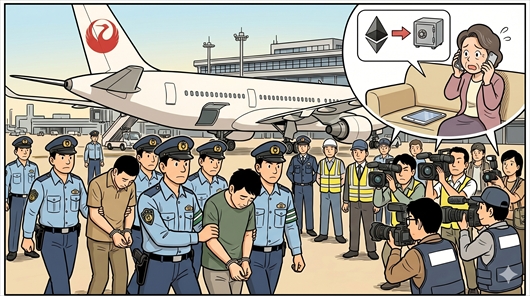 インドネシア拠点の特殊詐欺 日本人13人逮捕 警官ら装い暗号資産詐取容疑―警視庁など