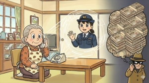 実録「ニセ警察詐欺」の手口公開 ニセ警察官との生々しいやり取り 愛知県警が「注意喚起電話」を開始