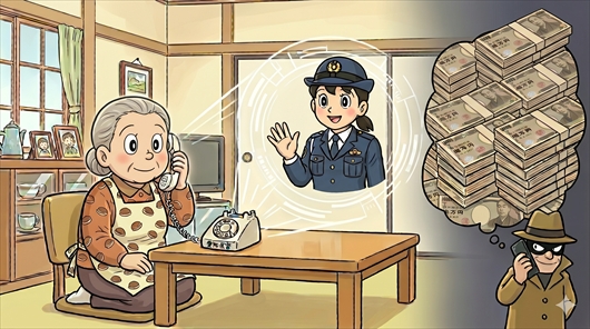 実録「ニセ警察詐欺」の手口公開 ニセ警察官との生々しいやり取り 愛知県警が「注意喚起電話」を開始