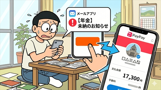 タップした瞬間にPayPay起動 “即送金”誘導の詐欺メールに注意