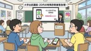 「特殊詐欺」20代の被害が急増 接触ツールはインスタが最多 大学生が対策を学ぶ