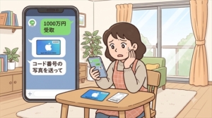 カード撮影送信要求、6千円詐欺被害