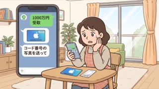 カード撮影送信要求、6千円詐欺被害