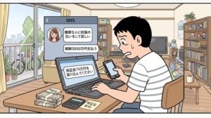 「健康な人に妊娠の手伝いして欲しい。報酬3000万円支払う」SNSで持ちかけられ30代男性74万円詐欺被害