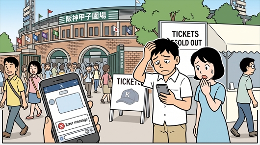 SNSで甲子園チケットの転売装う詐欺、2次元コード送ると言われたが…被害相談相次ぐ