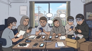 マチアプで入手のLINE ID悪用しロマンス詐欺容疑 男5人を逮捕 5600人分を別グループに提供か