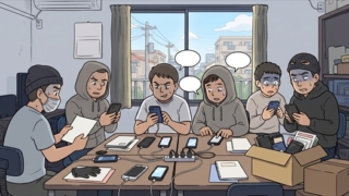 マチアプで入手のLINE ID悪用しロマンス詐欺容疑 男5人を逮捕 5600人分を別グループに提供か